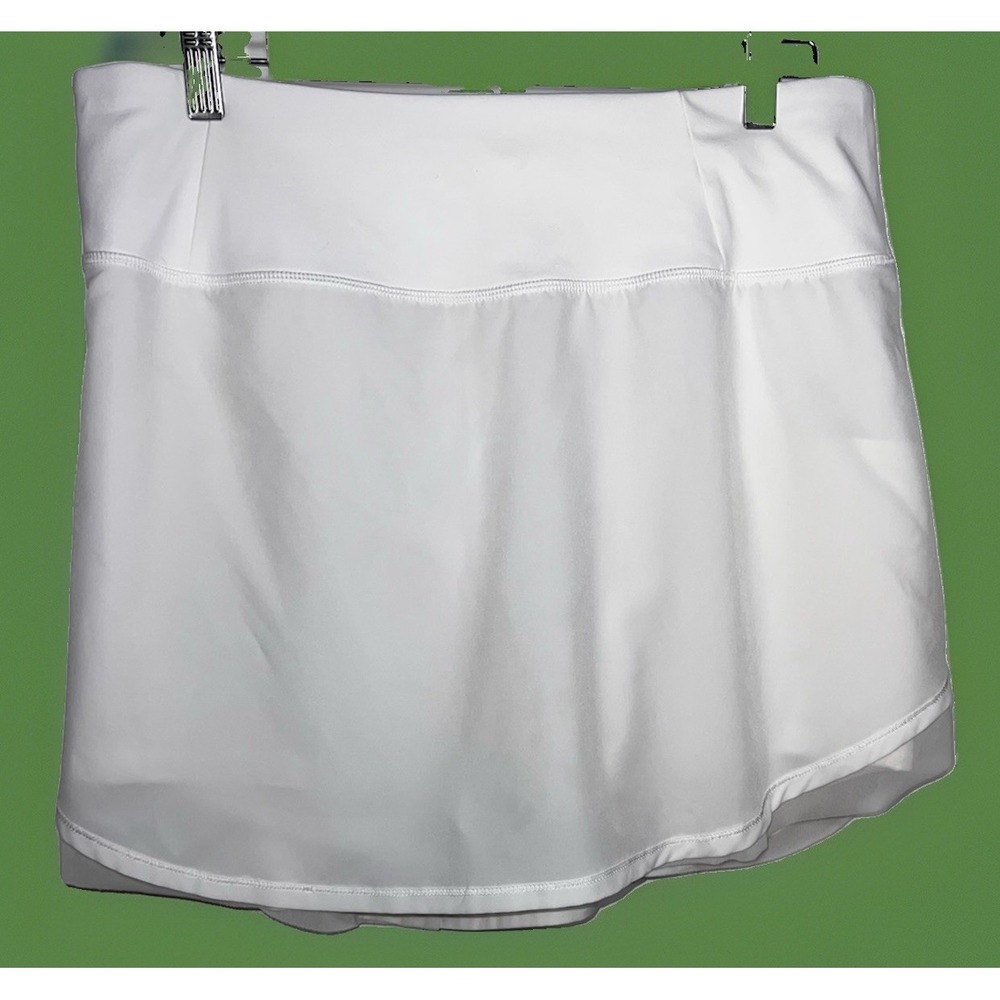 Calia by Carrie Underwood Journey Collection Mid-Rise Tulip Hem Flowing Skort Lg
